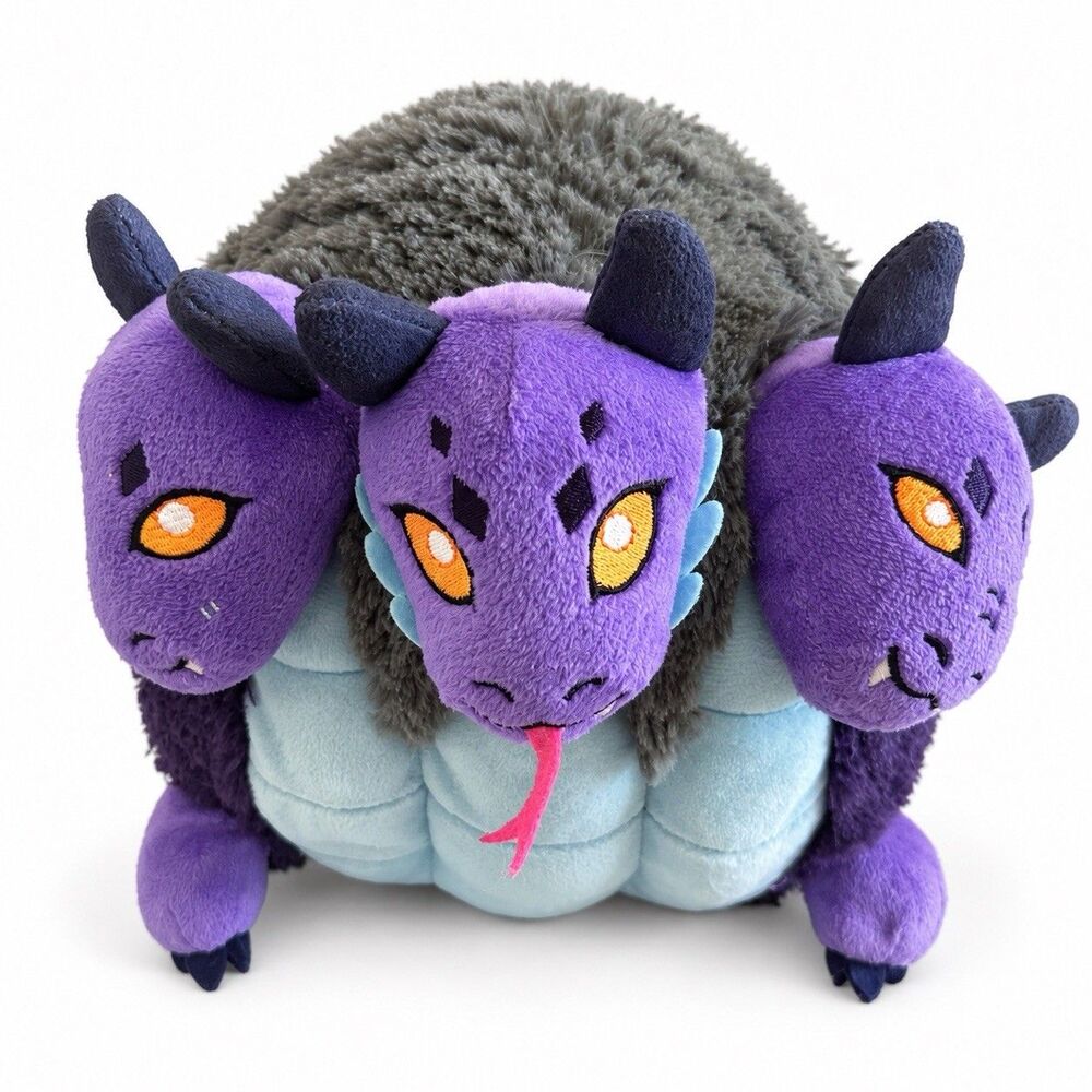 Squishable Mini Hydra Plush Washable Purple Gray Light Blue 2022 SQU-116809